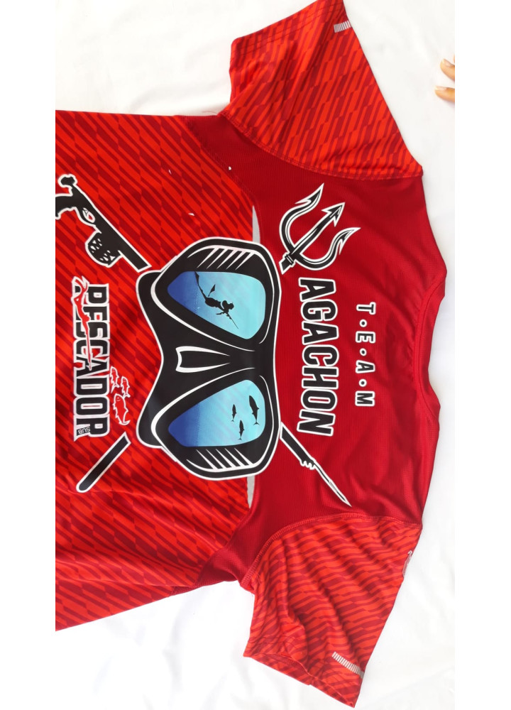T SHIRT TEAM AGACHON PESCADOR