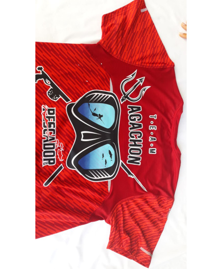 T SHIRT TEAM AGACHON PESCADOR