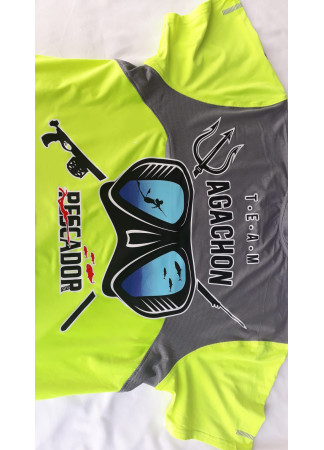 T SHIRT TEAM AGACHON PESCADOR