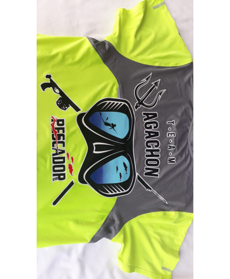 T SHIRT TEAM AGACHON PESCADOR