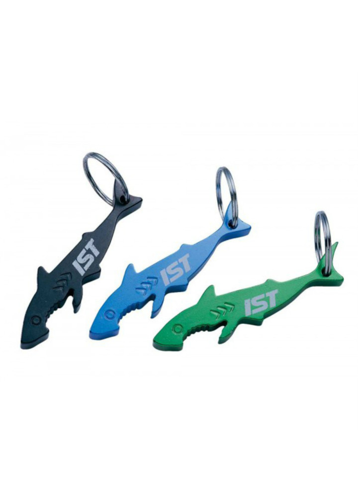 SHARK SHAPED BOTTLE OPENER KEY RING
