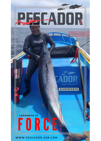 Wetsuit 5mm Force Yamamoto 39 Pescador