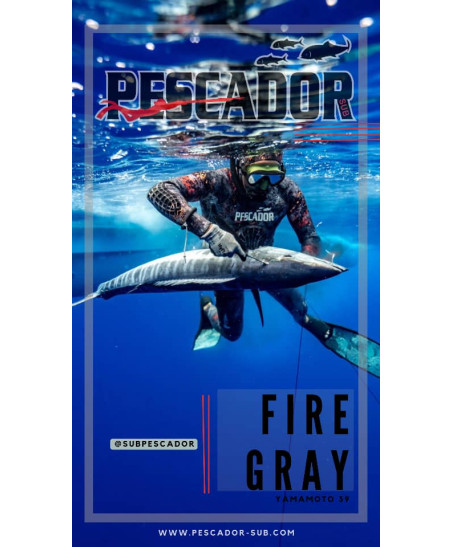 Fato 5mm Fire Gray Pescador