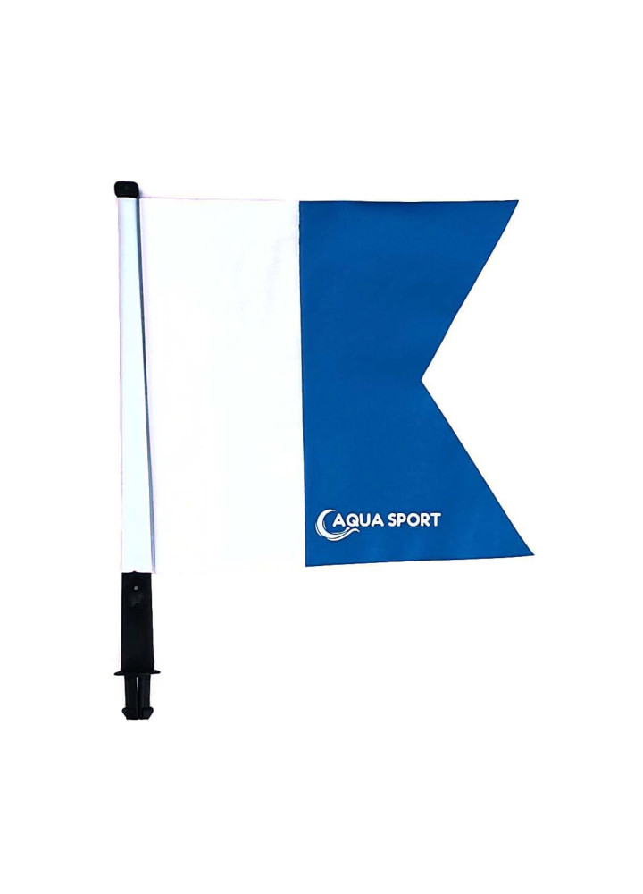 Bandeira Alfa Boia c/ suporte Boia