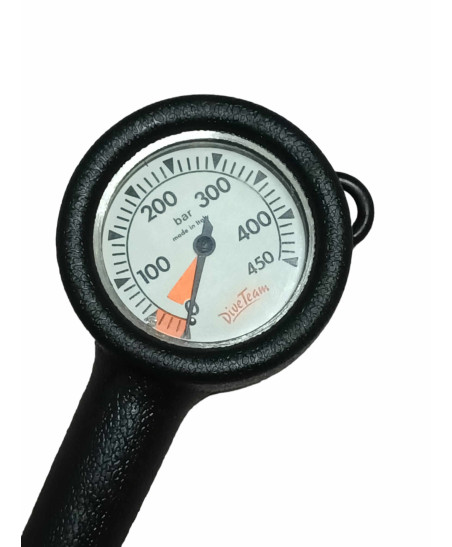 PRESSURE GUAGE 450 BARS STANDARD HOSE