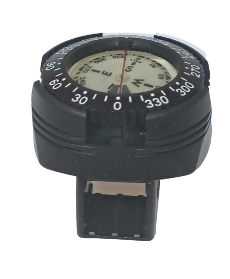 Adaptable compass for dive Console
