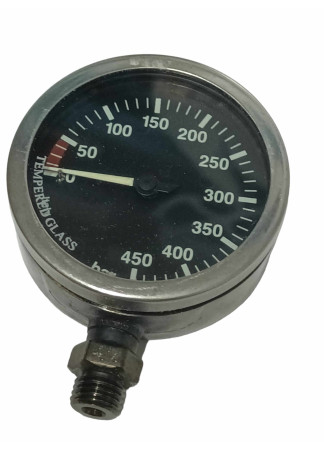 PRESSURE GAUGE 65MM 450 BARS