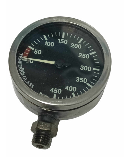PRESSURE GAUGE 65MM 450 BARS