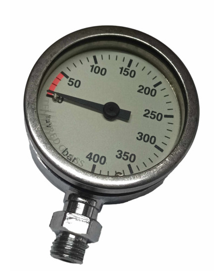 PRESSURE GAUGE 58MM 400 BARS