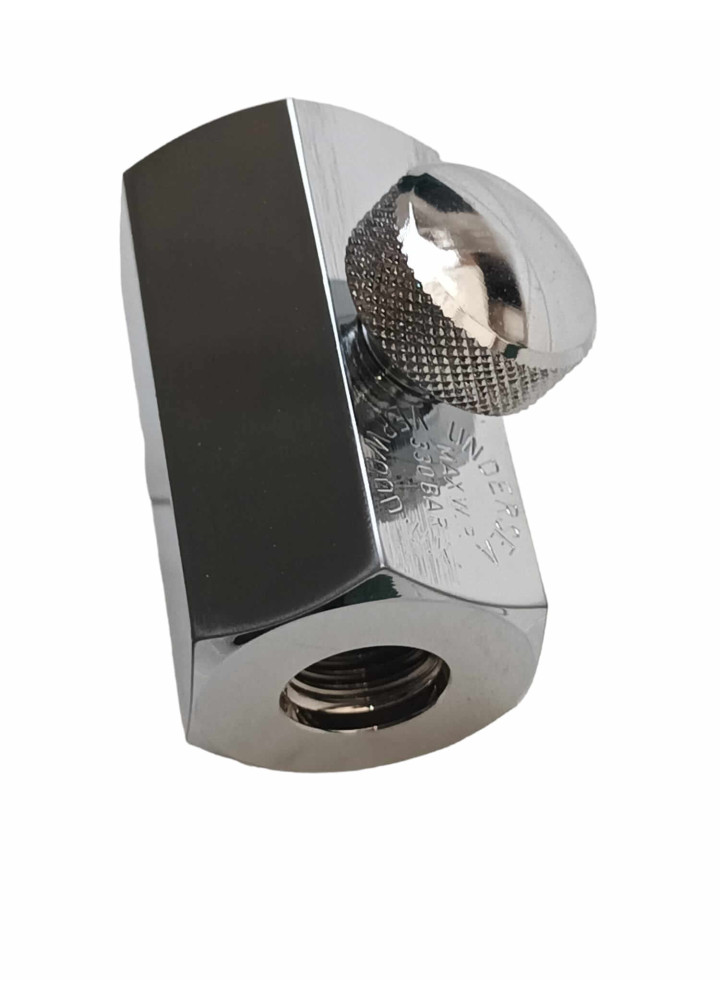 Adapter Hexagon body with 2 G1/4 Outlets