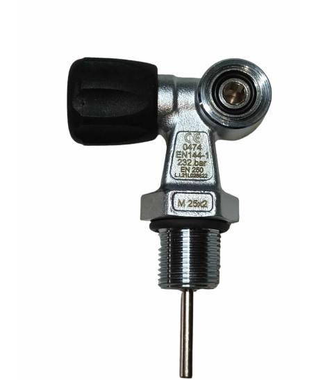 Cylinder Valve M25  DIN 232 BARS