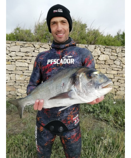 Fato 5mm Fire Gray Pescador